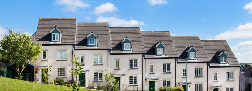 row of houses