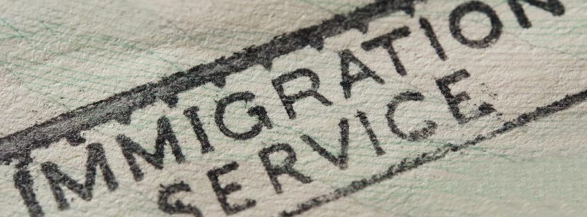 immigration service stamp