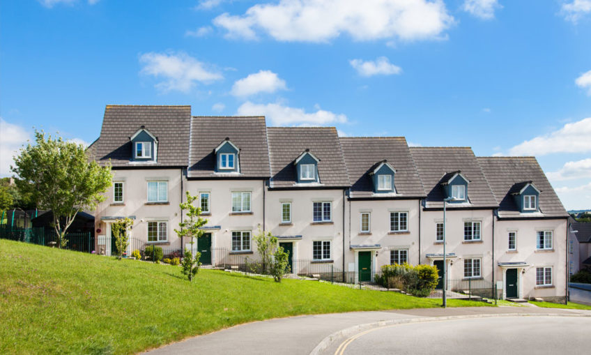 row of houses