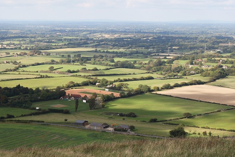 View From Devils Dyke