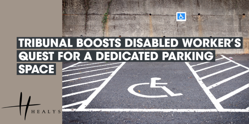 disabled parking bay