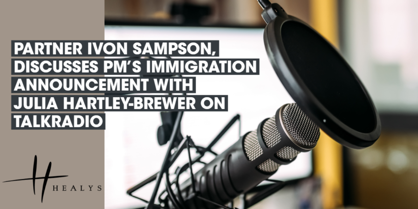 Ivon Sampson a partner in our immigration team discusses with Julia Hartley-Brewer on her Tal Radio show the PM’s immigration announcement