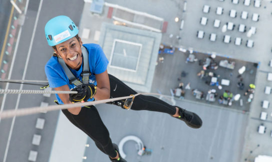 Healys' Stephanie Prior on her drop from the i360 in Brighton