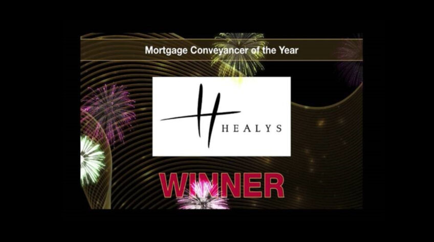 Healys are delighted to announce that they have won the Mortgage Conveyancer of the Year award at this year's Mortgage Awards.