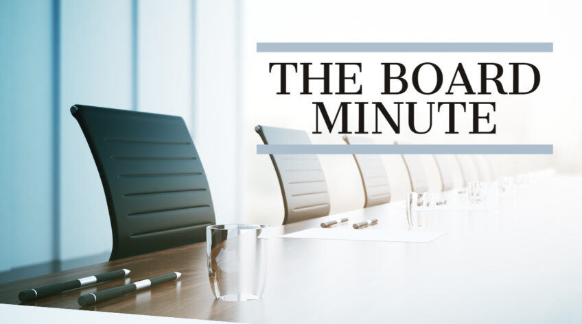 The Board Minute - Healys LLP